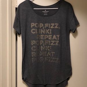 Raised Lettering Short Sleeve